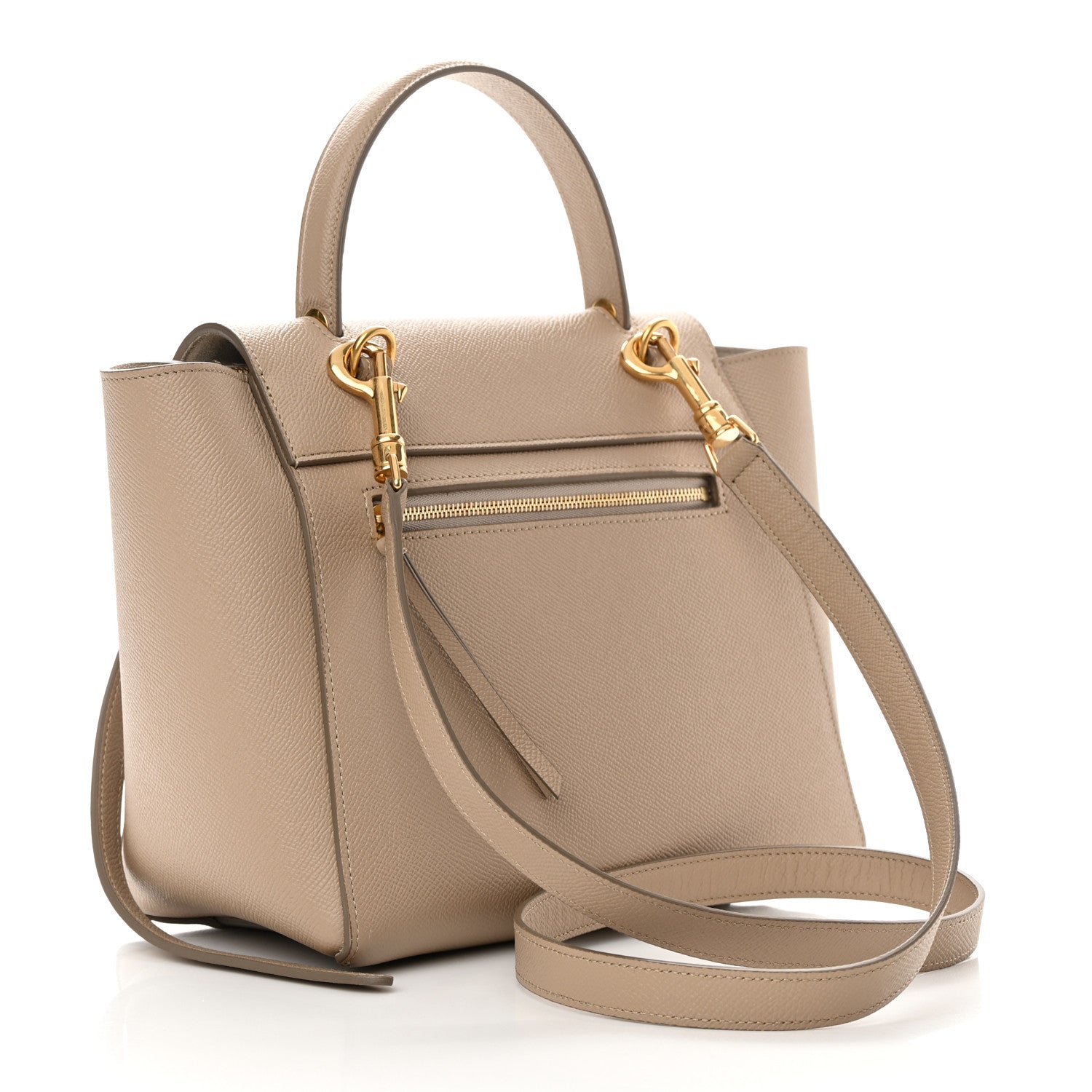 Celine Grained Calfskin Micro Belt Bag Light Taupe 3 of 14