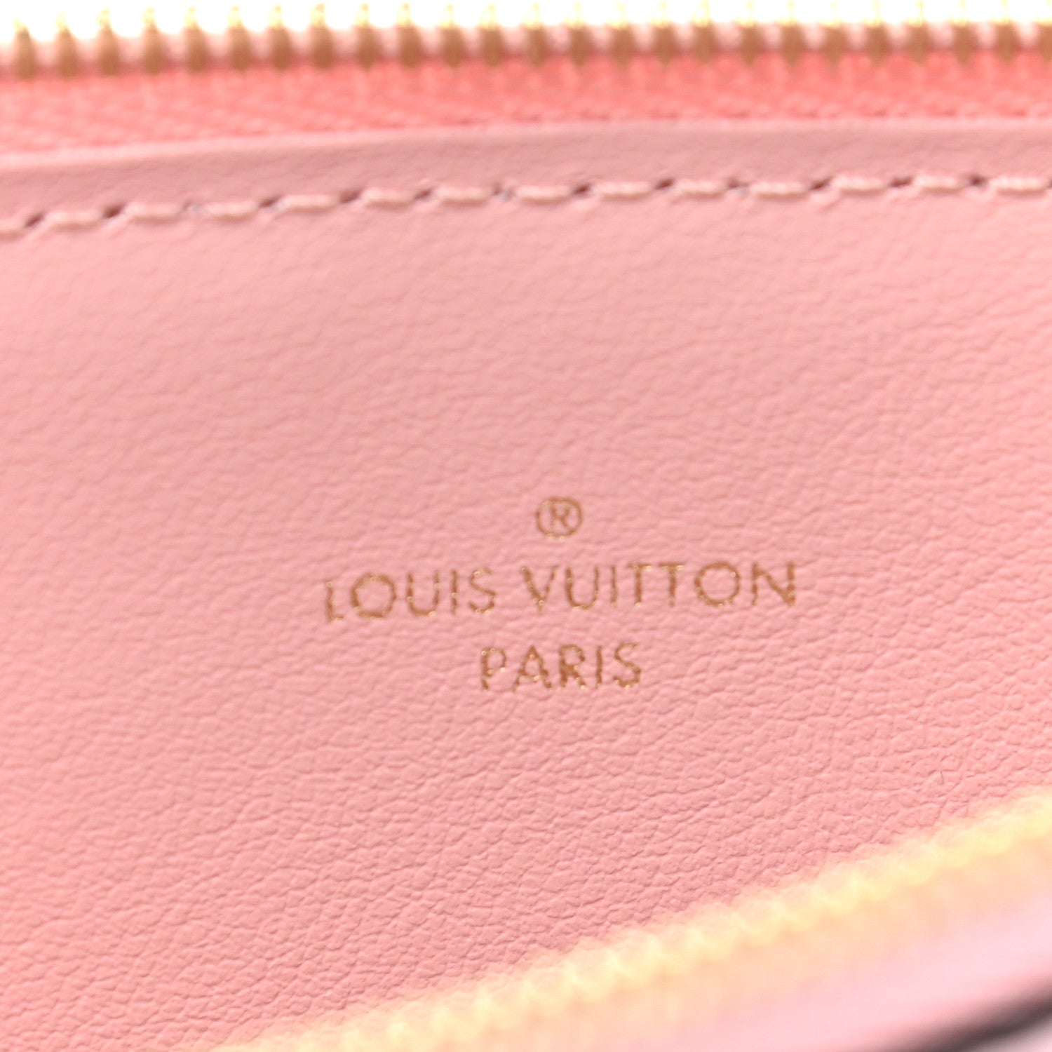 Louis Vuitton Empreinte Felicie Chain Wallet Zippered Insert Rose Poudre 6 of 7