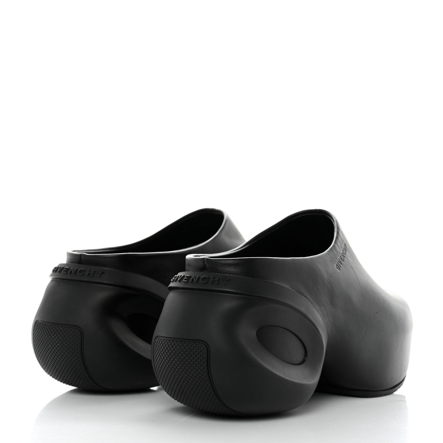 Calfskin Clogs 36 Black