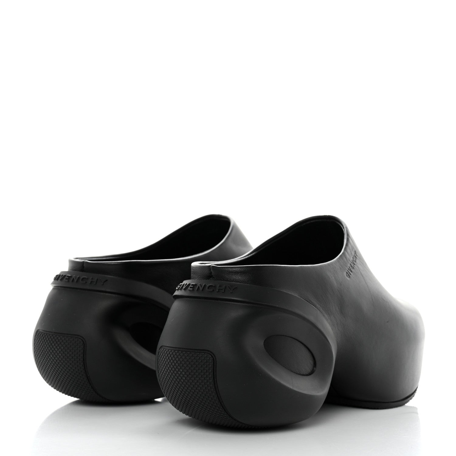 Givenchy Calfskin Clogs 36 Black 4 of 9