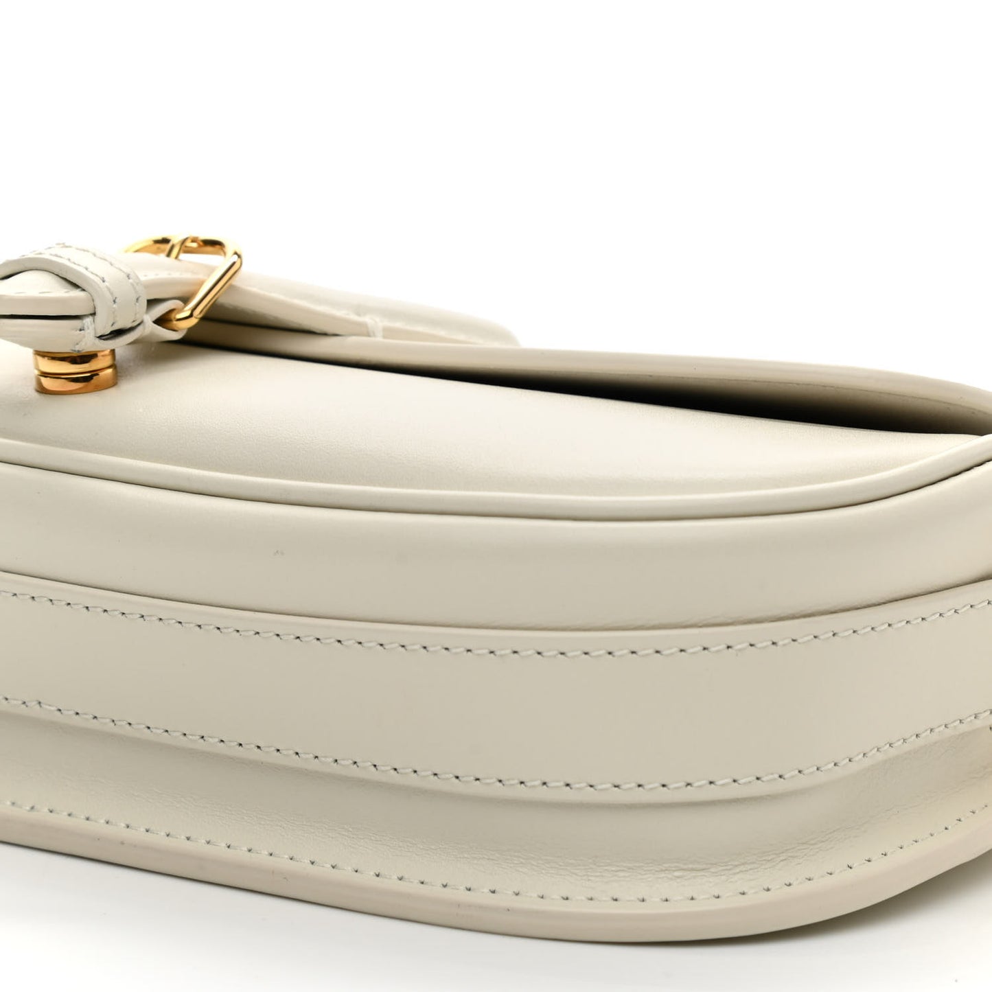 Box Calfskin East West Bobby Bag Latte