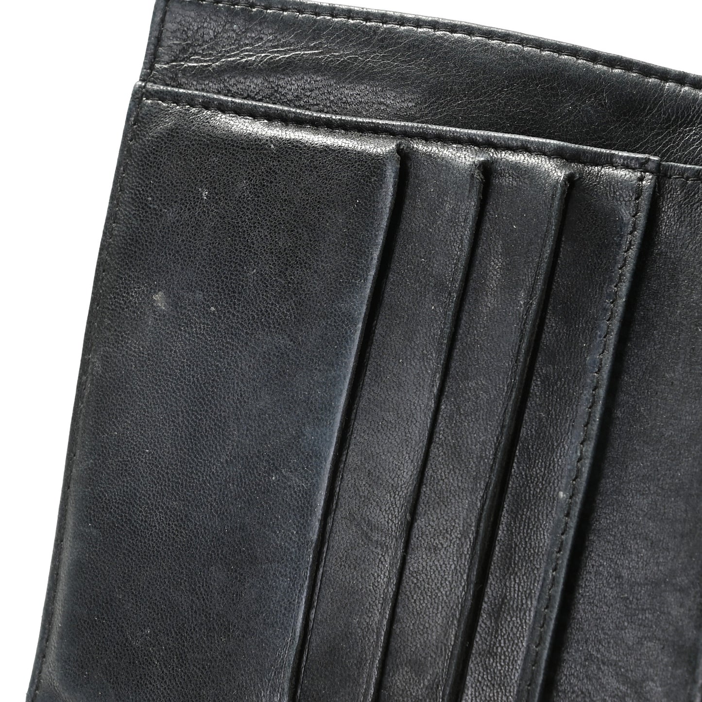 Caviar Timeless CC Compact French Wallet Black
