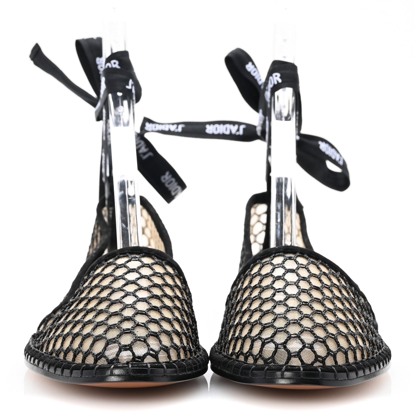 Suede Resille Suede Nicely-D Ballet Flat 40.5 Black