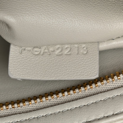 Celine Shiny Calfskin Teen Triomphe Chalk 6 of 13