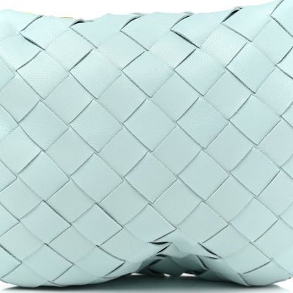 Bottega Veneta Nappa Intrecciato Mini Jodie Teal Washed 7 of 10