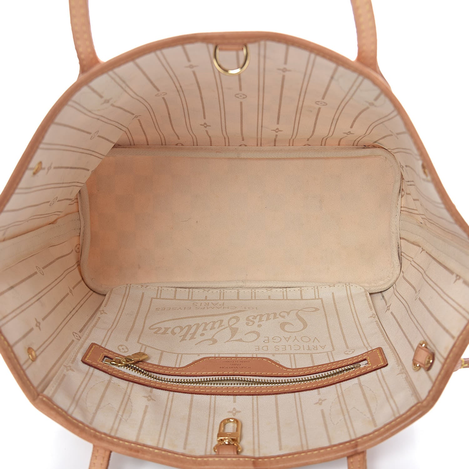 Louis Vuitton Damier Azur Neverfull PM 5 of 18