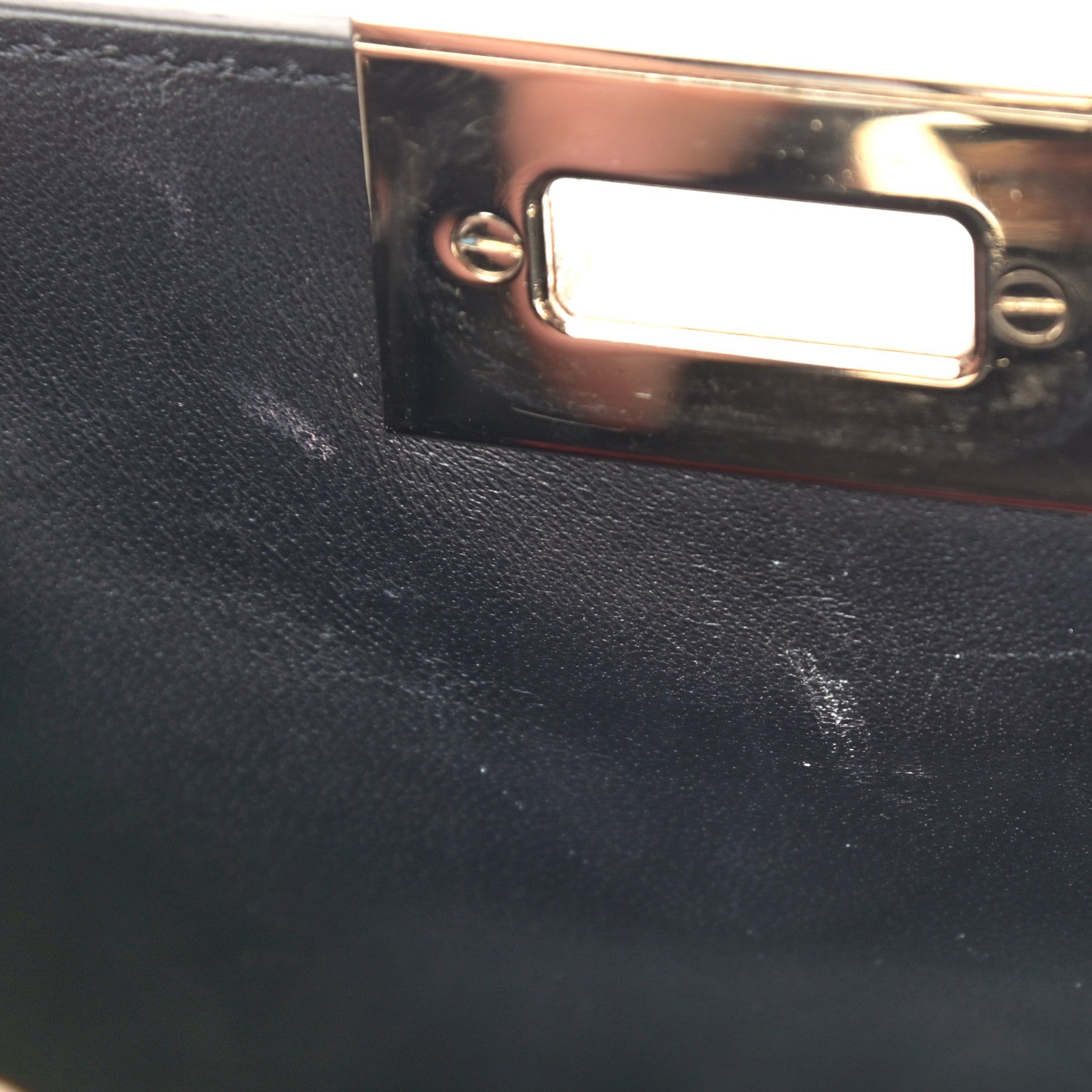 Valentino Garavani Calfskin Rockstud Mini Chain Shoulder Bag Black 10 of 11