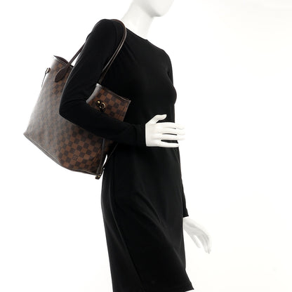Louis Vuitton Damier Ebene Neverfull MM 2 of 7