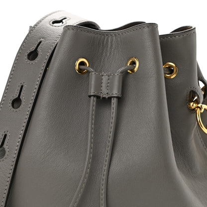 Fendi Vitello Grace Matte F is Fendi Grande Mon Tresor Bucket Bag Argilla 8 of 11