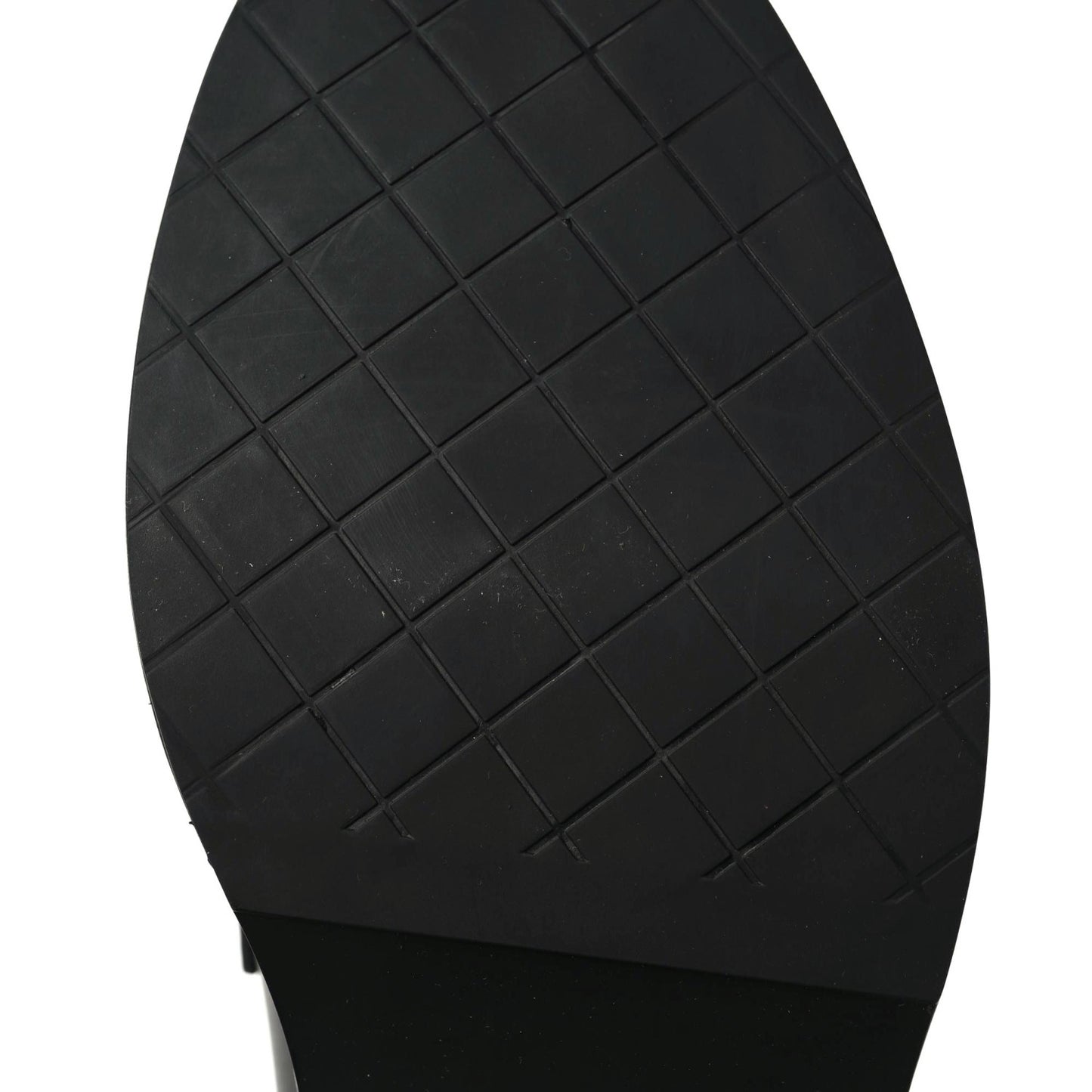 Calfskin CC Platform Loafers 40 Black