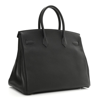 Hermes Togo Birkin 35 Black 3 of 11
