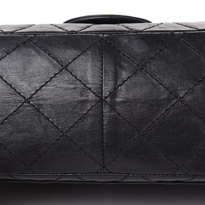 Chanel Aged Calfskin Quilted 2.55 Reissue 227 Flap Black 15 of 18