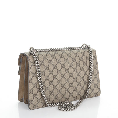 Gucci GG Supreme Monogram Small Dionysus Shoulder Bag Taupe 3 of 8