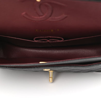 Chanel Caviar Quilted Medium Double Flap Black 5 of 11