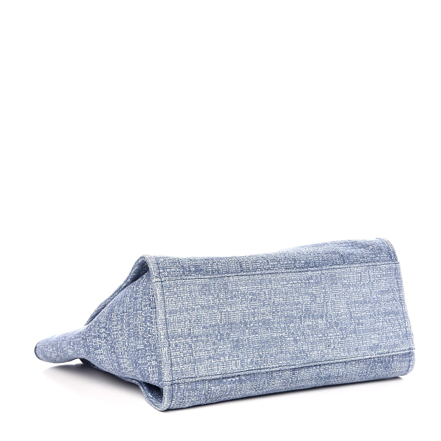 Chanel Canvas Large Deauville Tote Blue 5 of 8