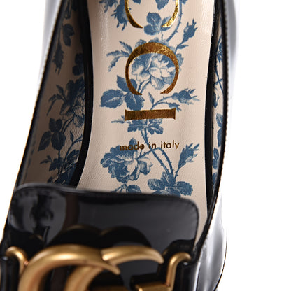 Gucci Vernice GG Victoire 55mm Loafer Pumps 41 Black 8 of 10
