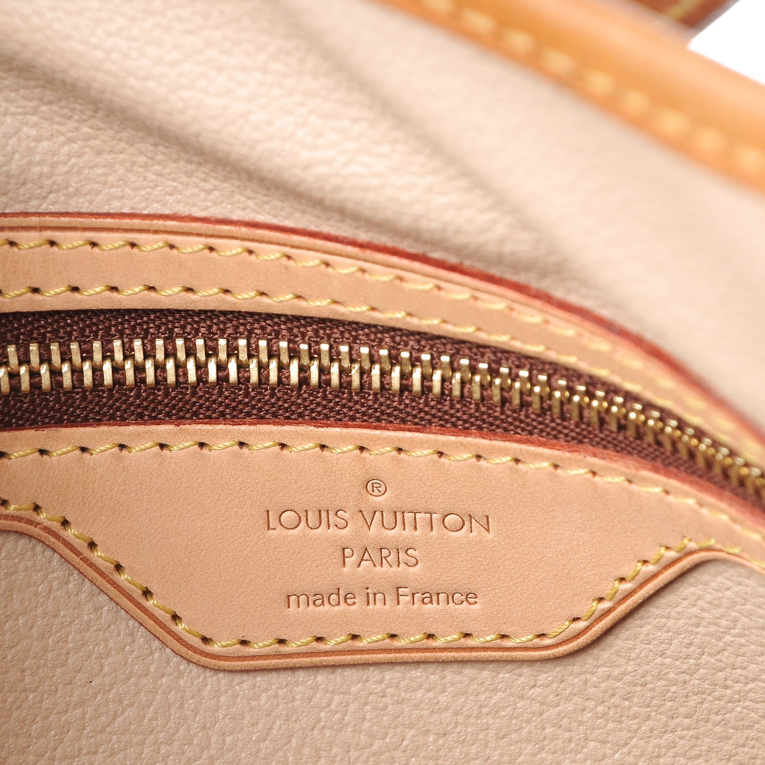 Louis Vuitton Monogram Petit Bucket 23 7 of 13