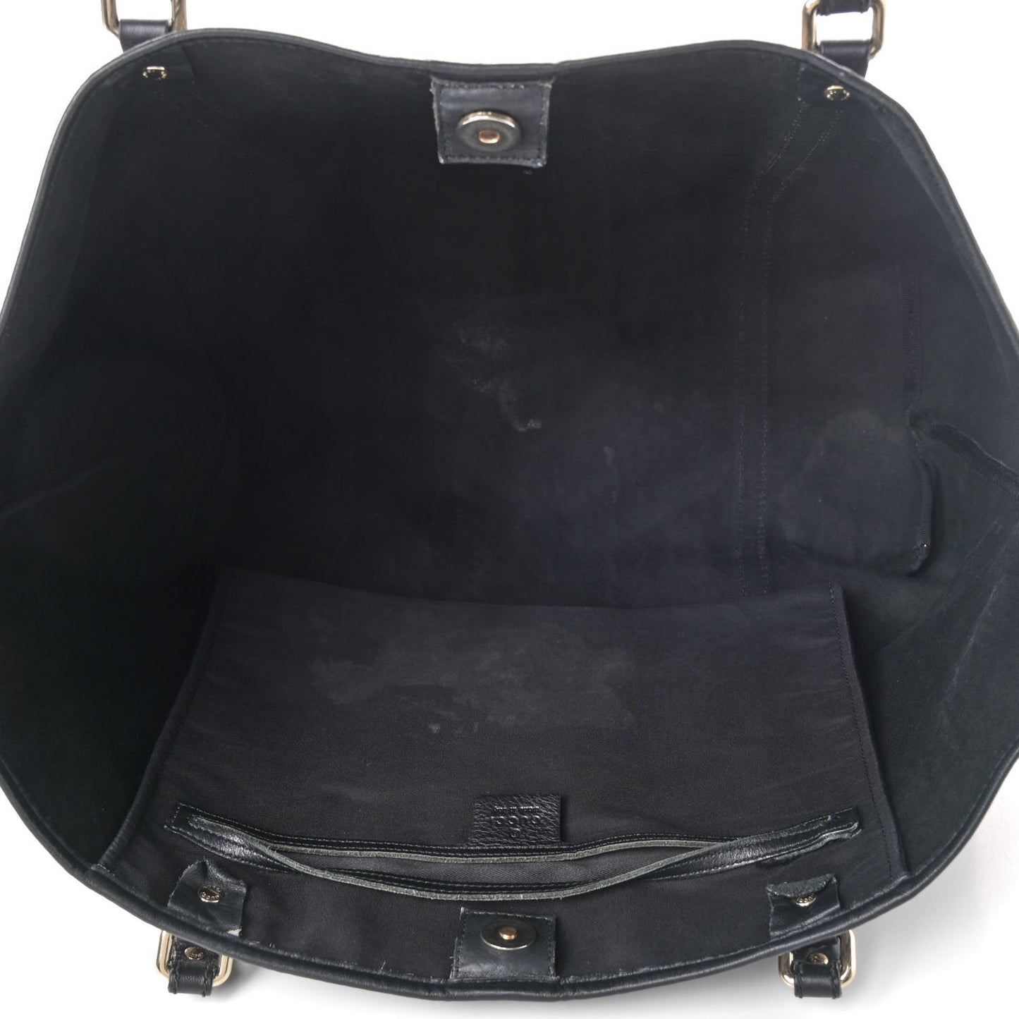 Crystal Monogram Large Joy Tote Navy