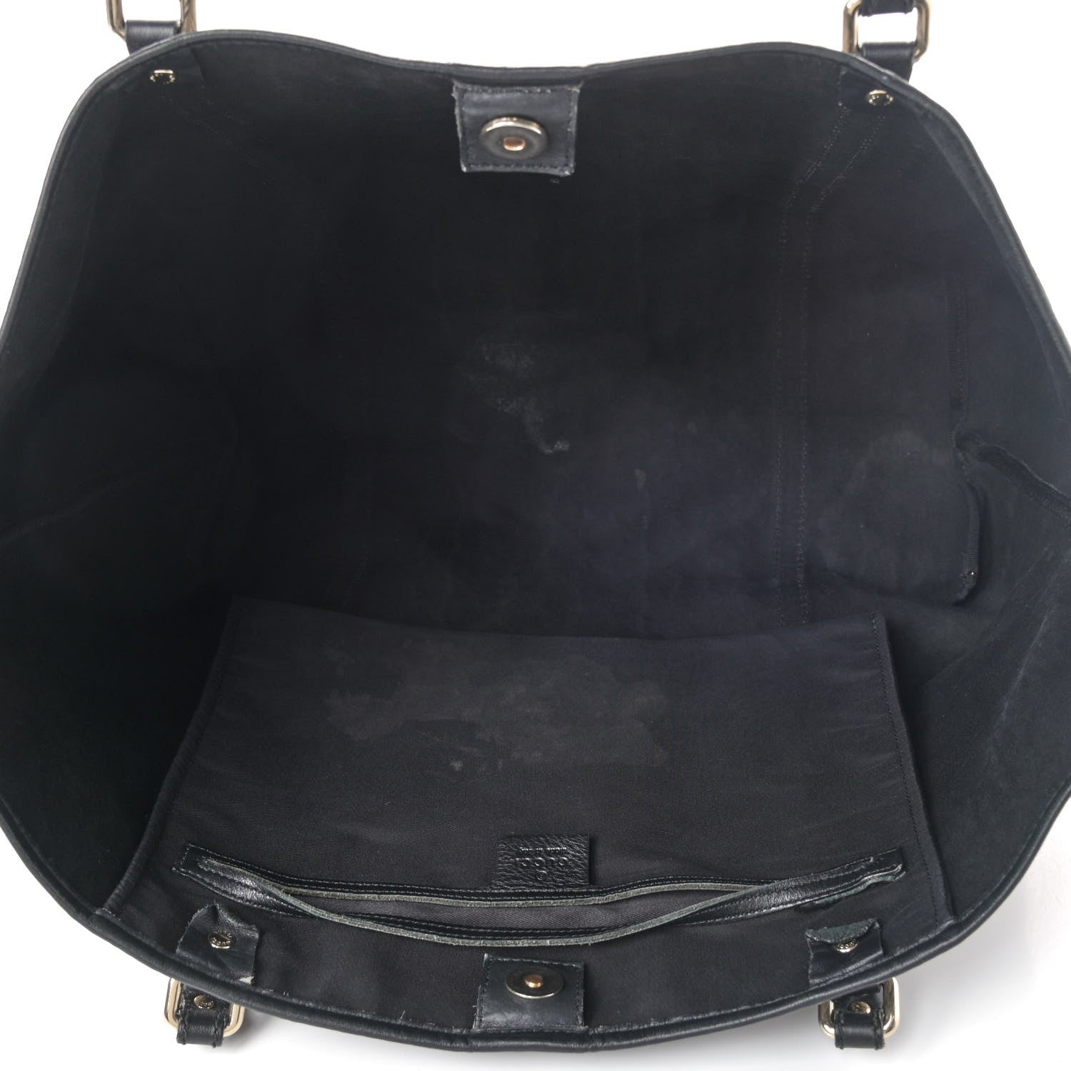 Gucci Crystal Monogram Large Joy Tote Navy 4 of 4