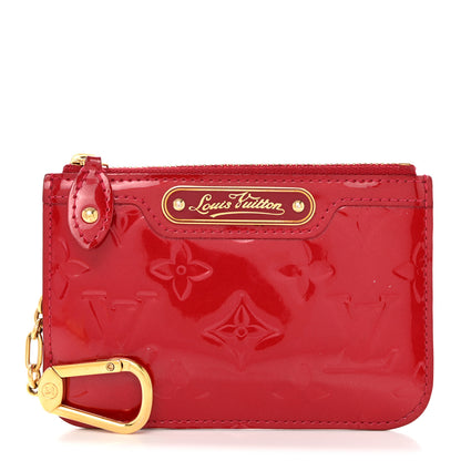 Louis Vuitton Vernis Key Pouch Pomme D'Amour 1 of 6