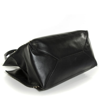 Valentino Garavani Nappa Medium Rockstud Soft Tote Black 4 of 8