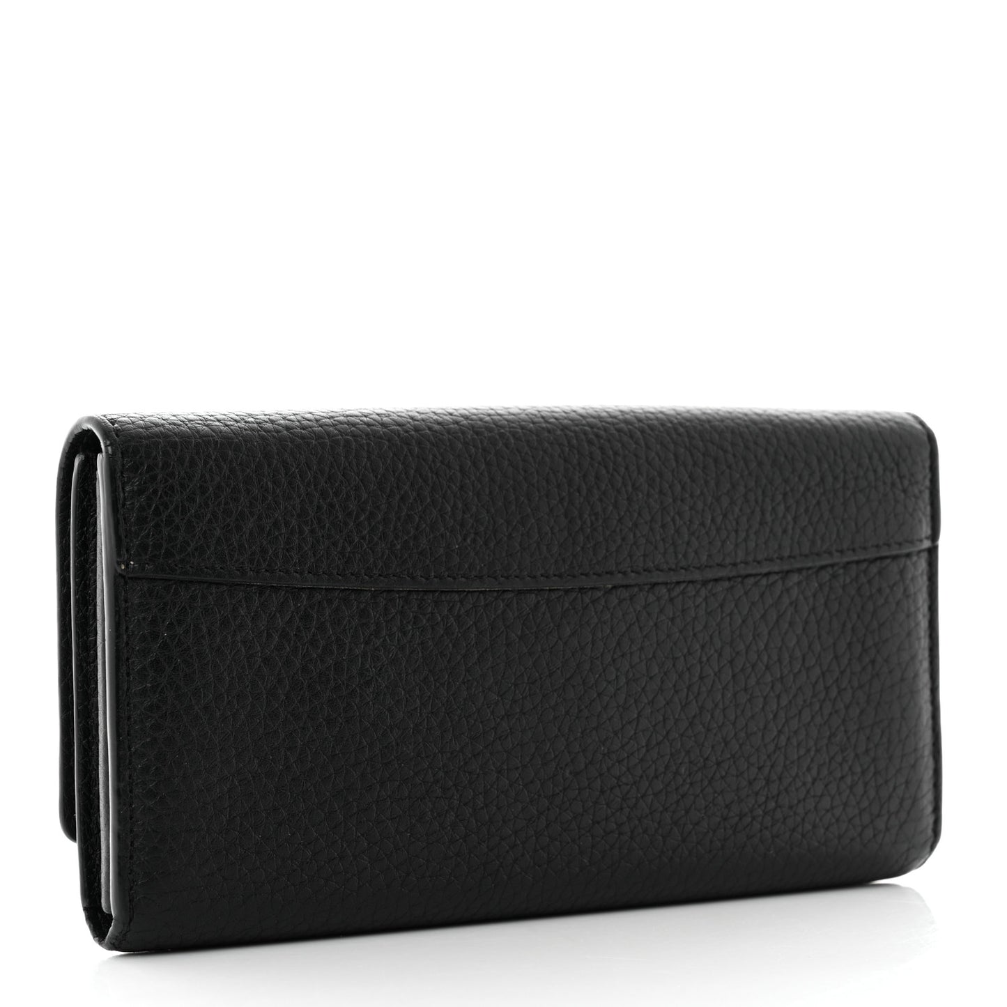 Taurillon Studded Sol Capucines Wallet Black