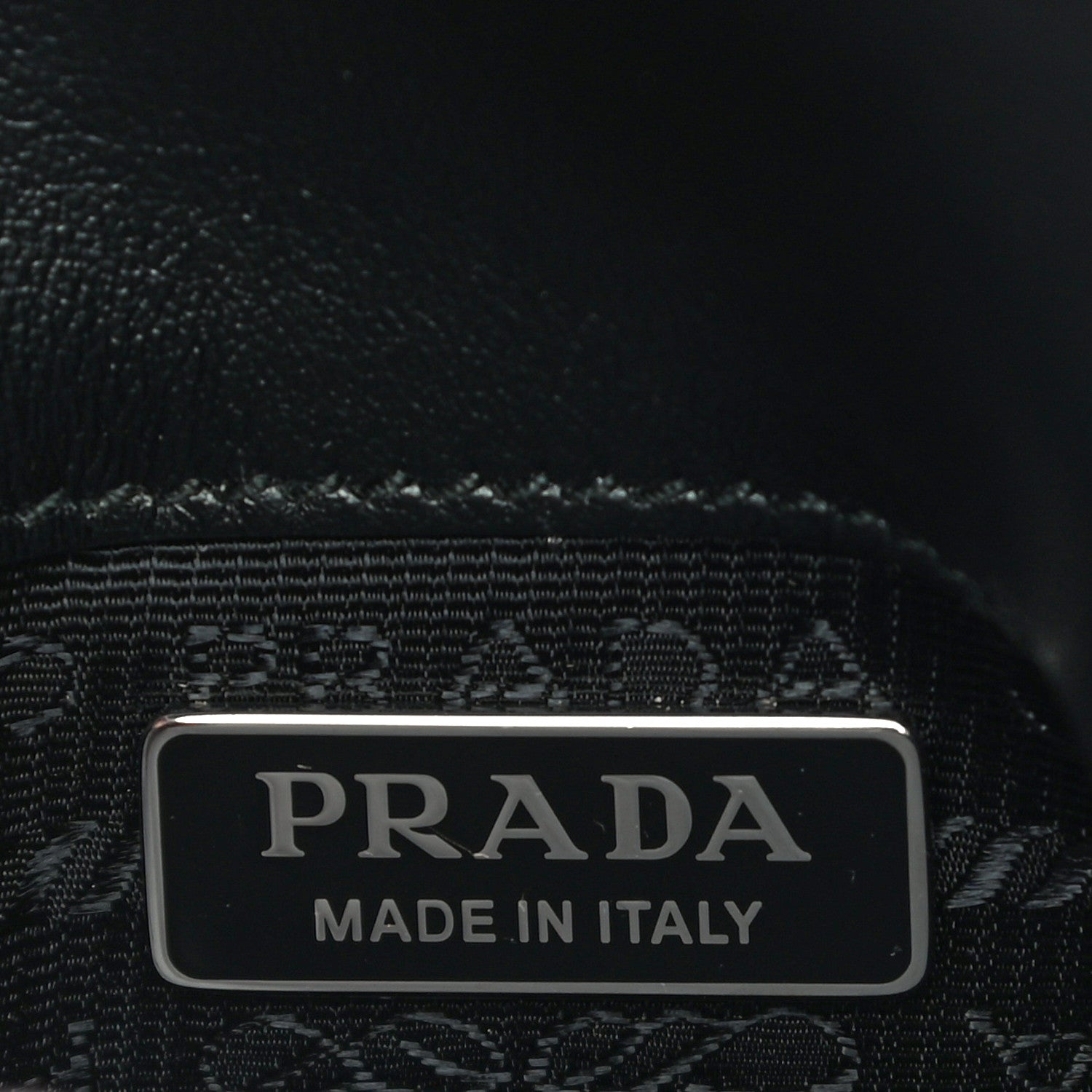 Prada Spazzolato Mini Cleo Flap Adjustable Strap Shoulder Bag Black 6 of 10