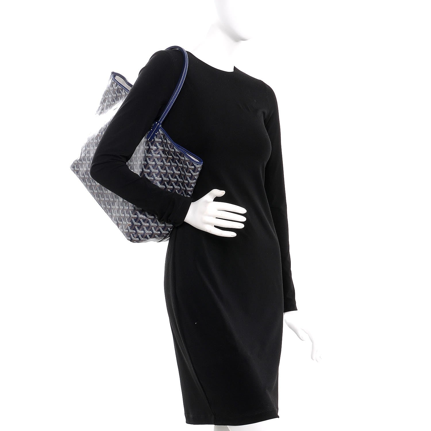 Goyard Goyardine Saint Louis PM Navy 2 of 7
