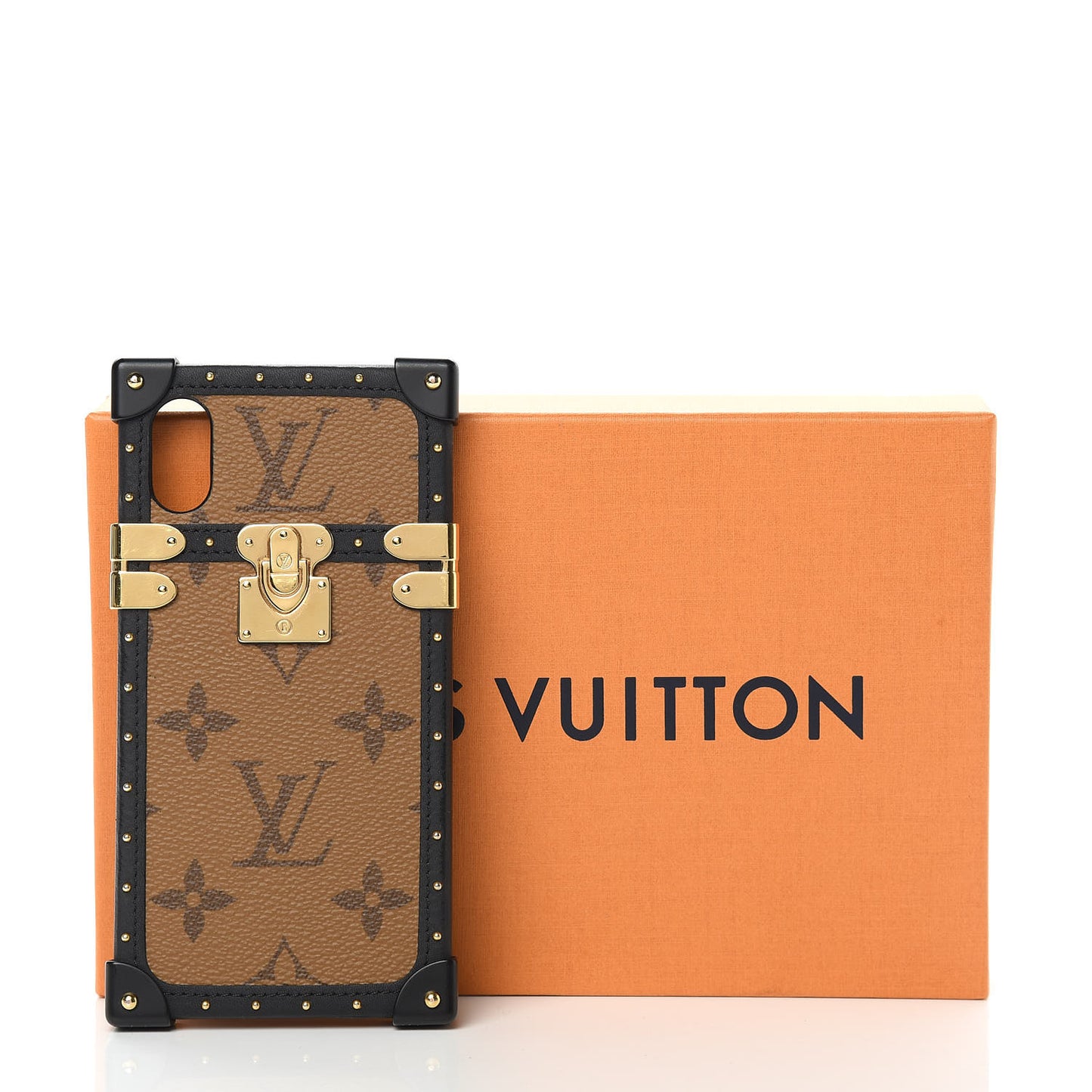 Reverse Monogram Eye-Trunk iPhone X Case