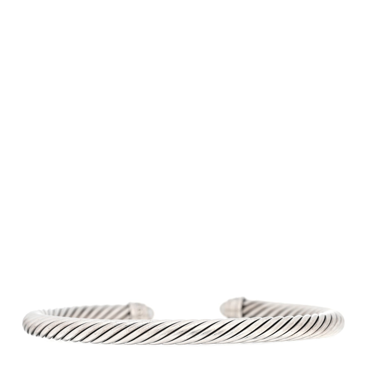 Sterling Silver Diamond Cultured Pearl 5mm Cable Classics Bracelet