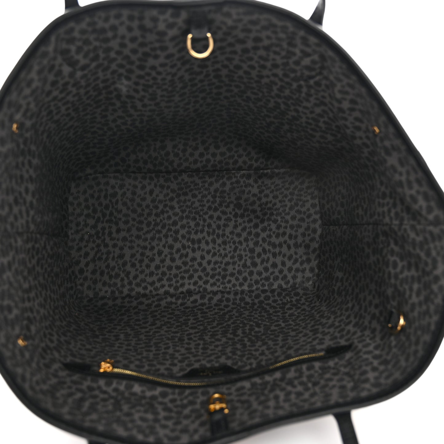Monogram Giant Wild at Heart Neverfull MM Black