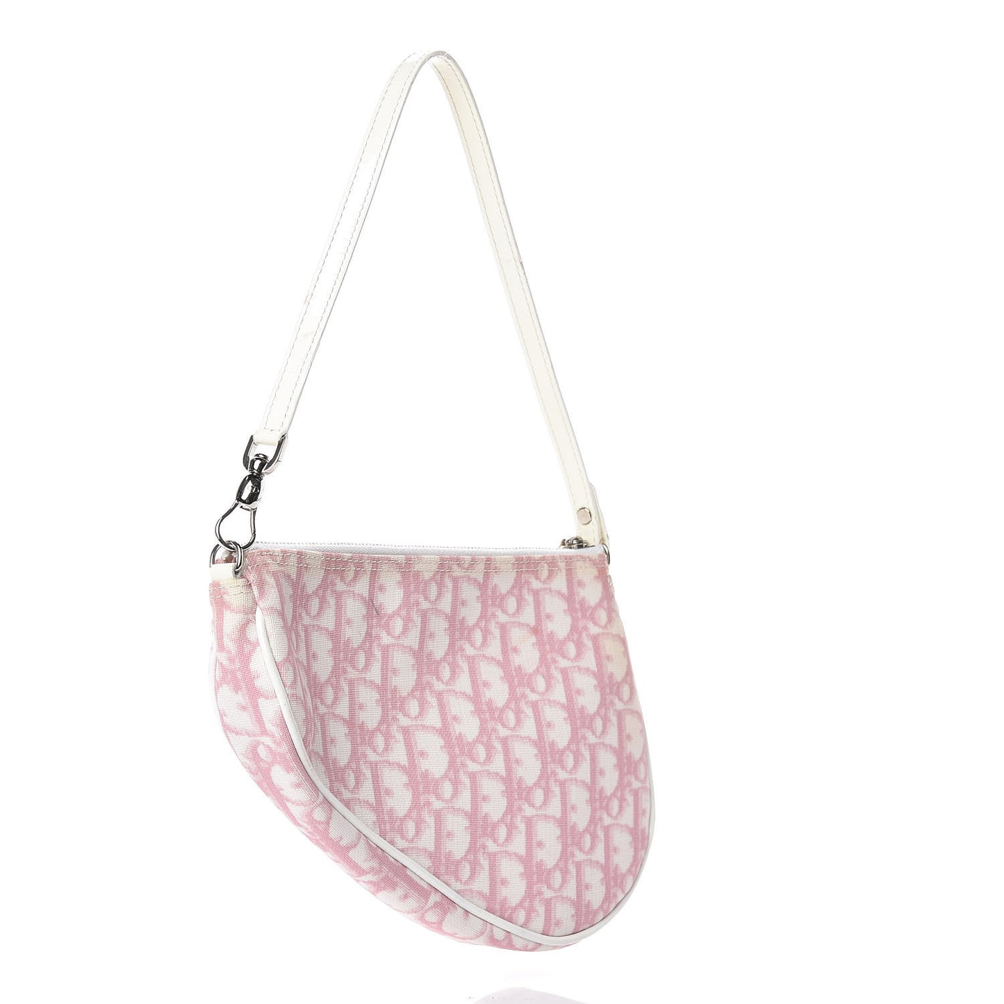 Monogram Mini Saddle Pochette Pink