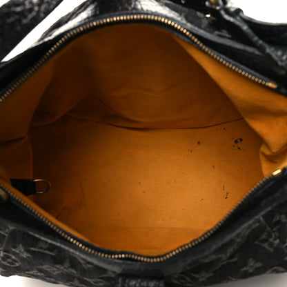 Louis Vuitton Monogram Slightly Denim Black 5 of 11