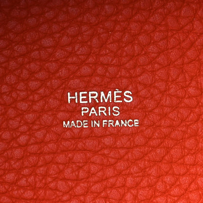 Hermes Taurillon Clemence Picotin Lock 18 PM Feu 6 of 10