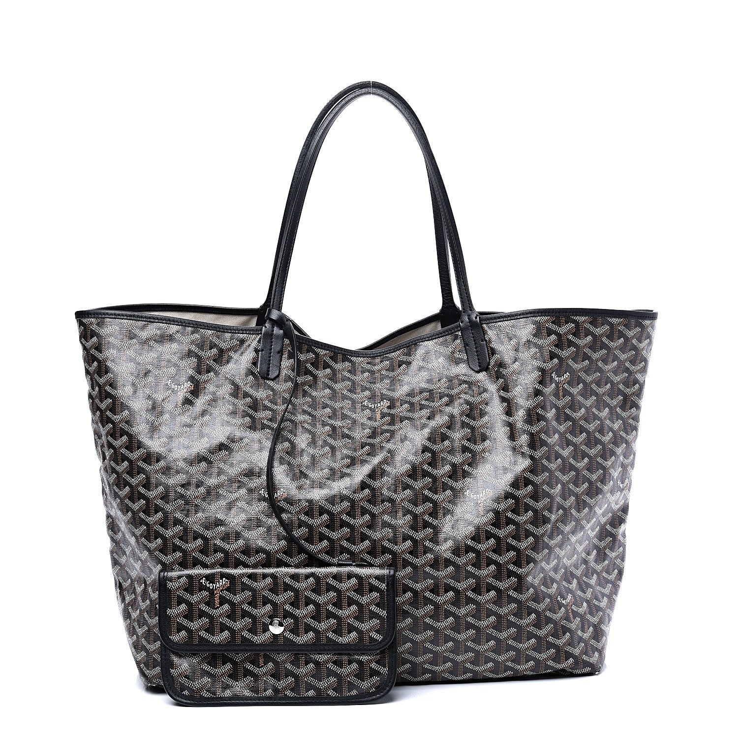Goyard Goyardine Saint Louis GM Black 1 of 9