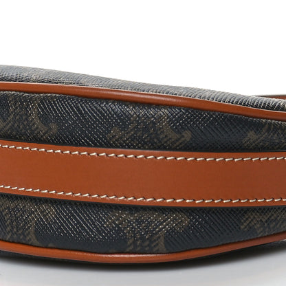 Celine Canvas Calfskin Mini Ava Triomphe Shoulder Bag Tan 11 of 11