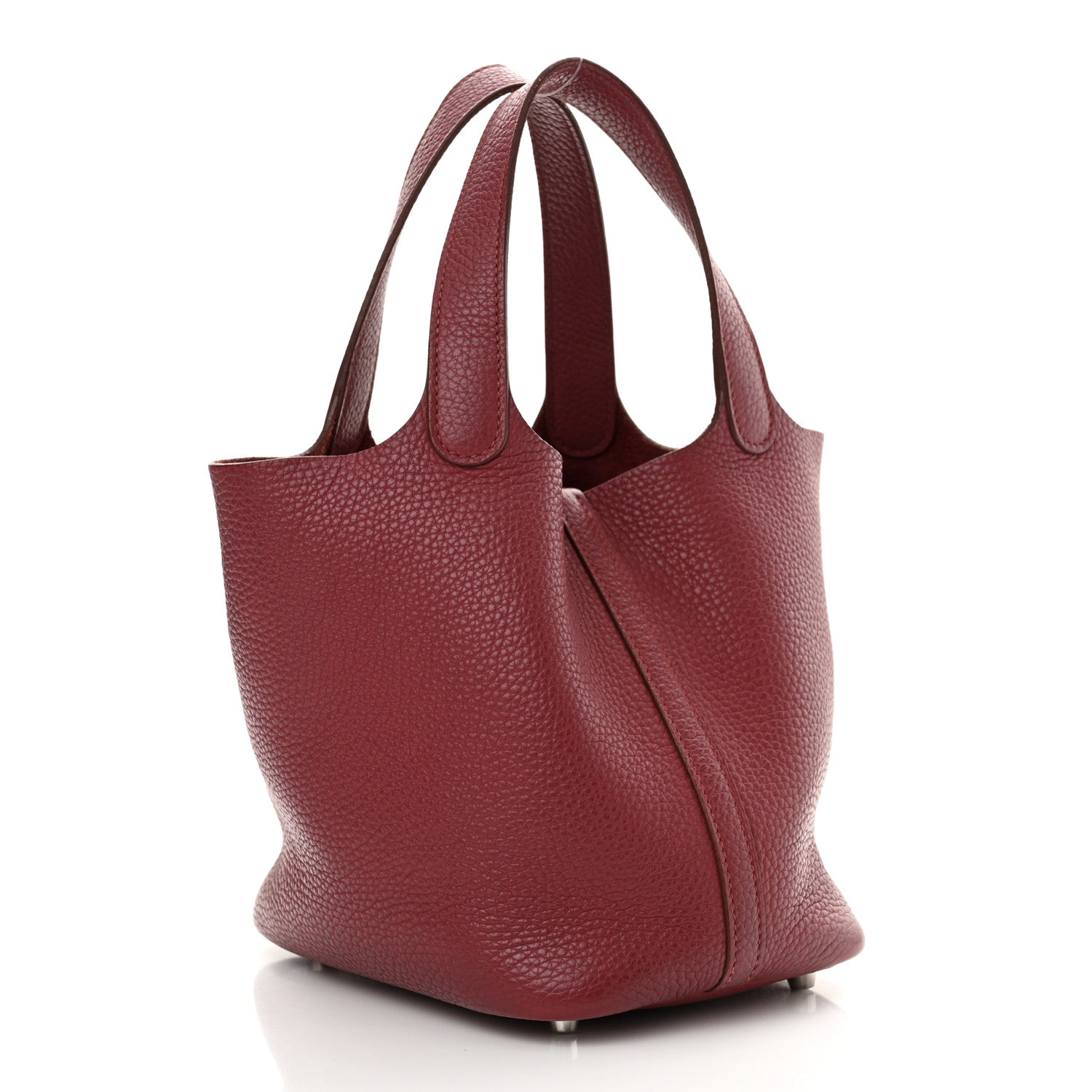 Hermes Taurillon Clemence Picotin Lock 18 Rubis 3 of 10