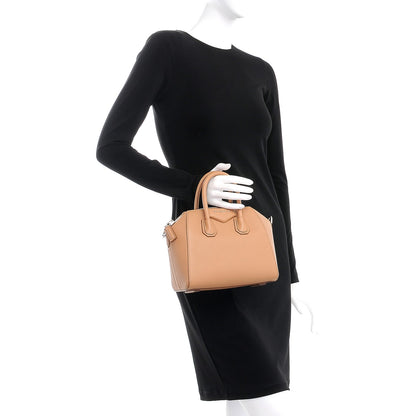 Givenchy Sugar Goatskin Mini Antigona Medium Beige 3 of 8