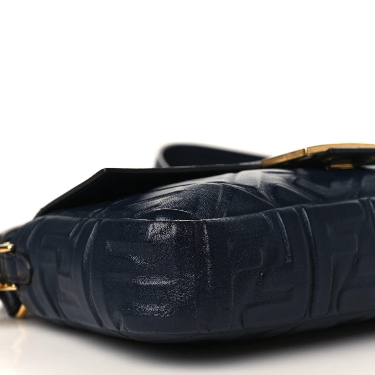 Nappa FF 1974 Embossed Baguette Midnight