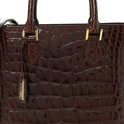Louis Vuitton Alligator Lancelot Brown 8 of 10