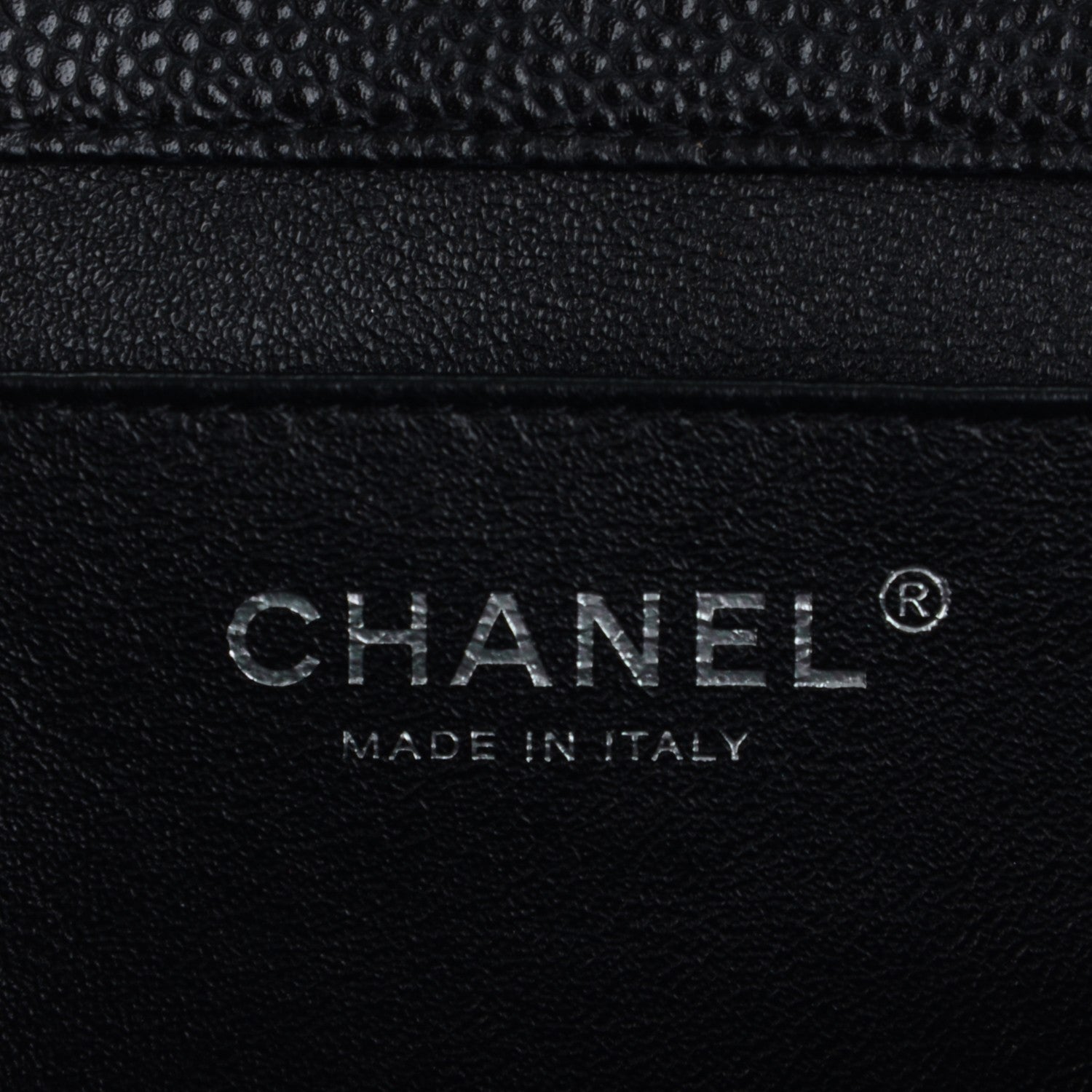 Chanel Caviar Quilted Clutch With Chain Flap Black 5 of 6