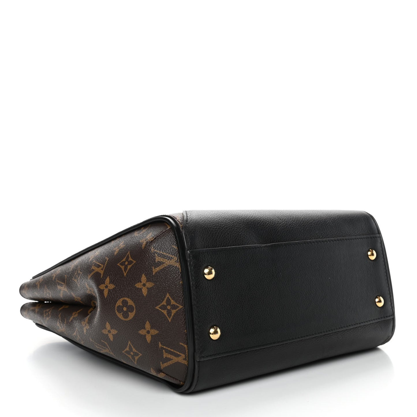 Calfskin Monogram Kimono Tote Black