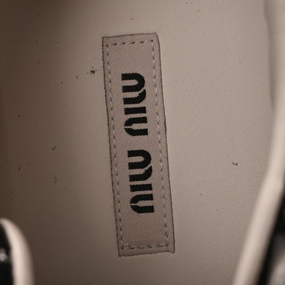 Miu Miu Patent Crystal Sneakers 39.5 Black 8 of 8