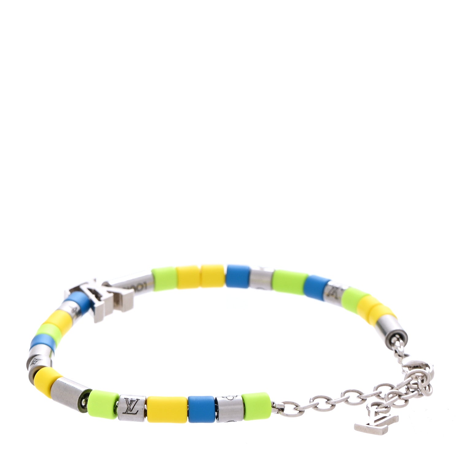 Louis Vuitton Metal Resin LV Sunrise Bead Bracelet Multicolor 3 of 5
