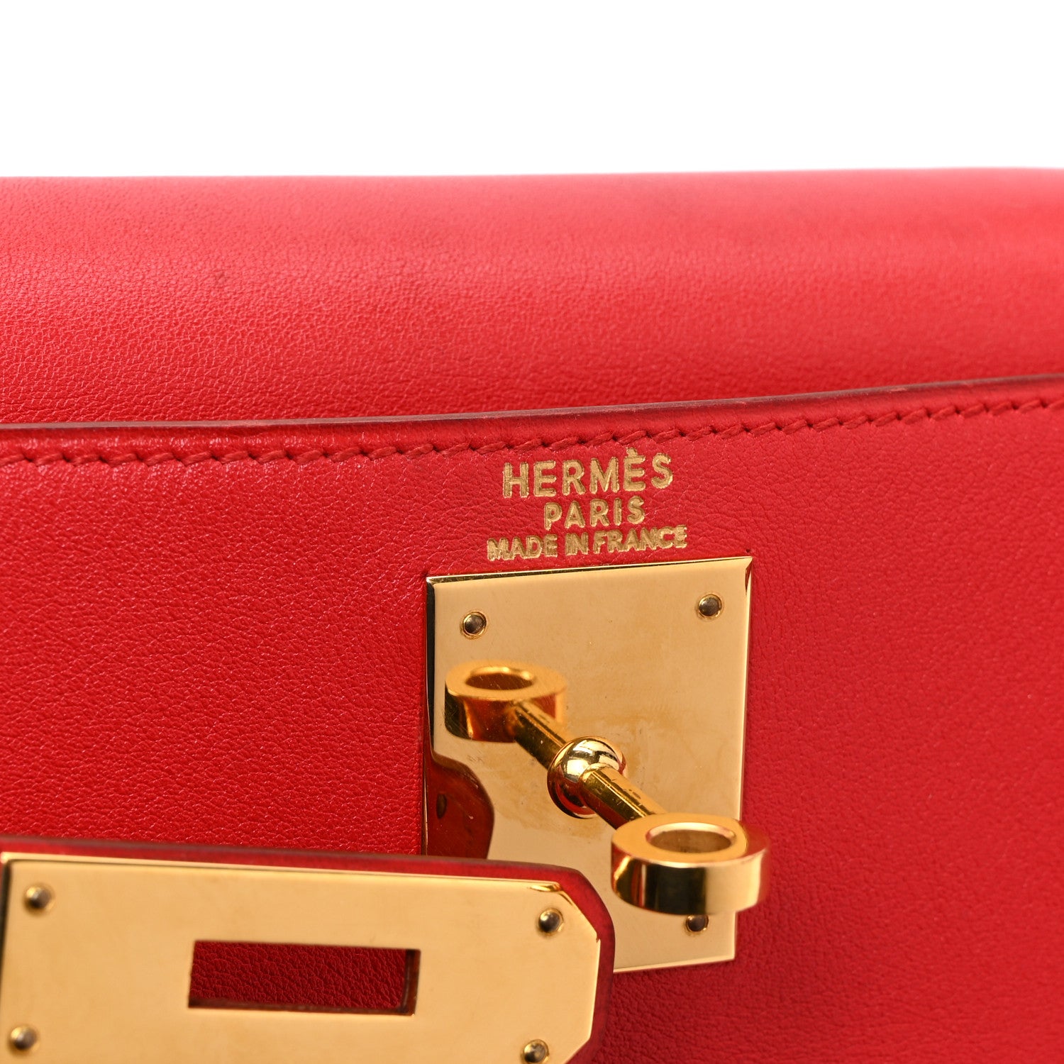 Hermes Swift Kelly Retourne 28 Rouge Vif 6 of 10