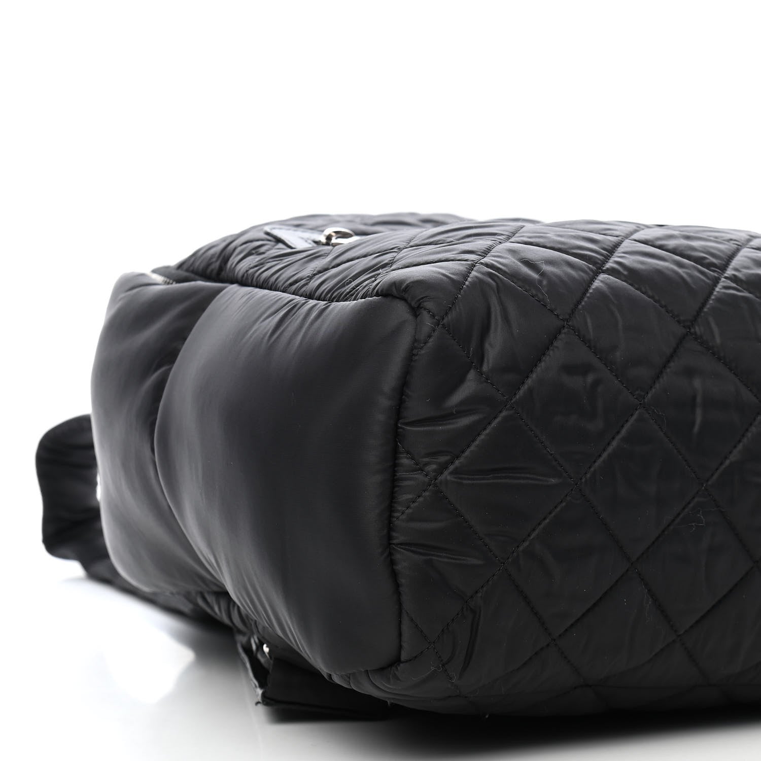 Chanel Nylon Quilted Coco Cocoon Backpack Black 7 of 8