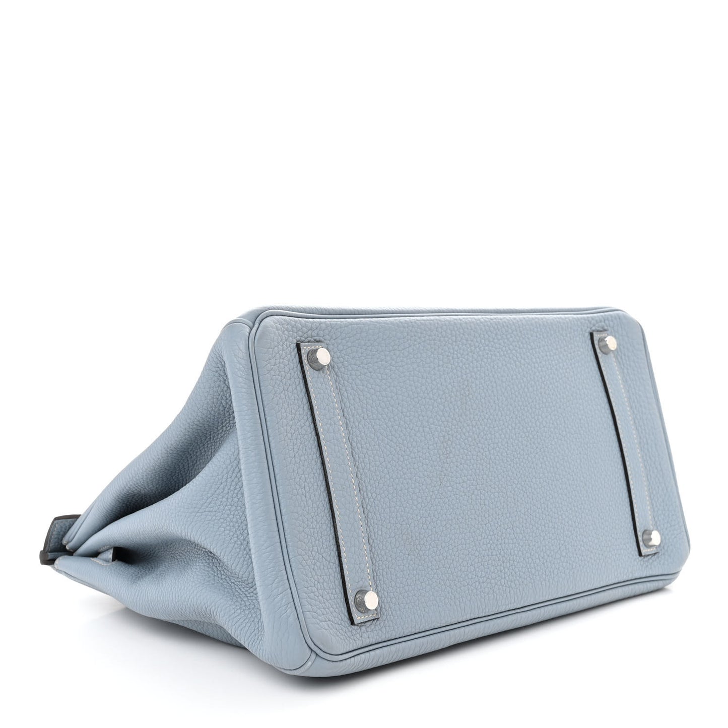 Togo Birkin 35 Bleu Lin
