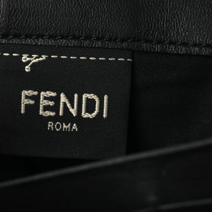 Fendi Nappa Matisse FF Embossed Continental Wallet Black 6 of 12