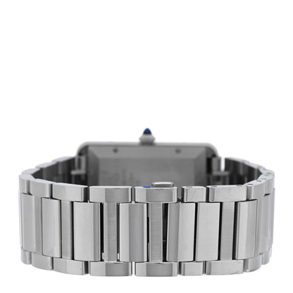 Cartier Stainless Steel 31mm Tank Must Automatic Watch 3 of 5