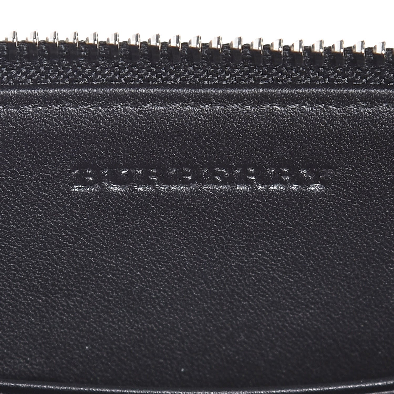 Burberry Mega Check Peyton Crossbody Clutch Bag Black 6 of 8